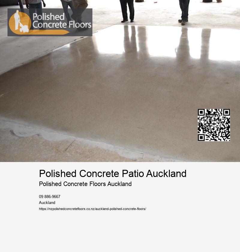 Polished Concrete Patio Auckland